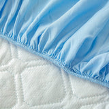 Draps housse Bleu Ciel - Drap housse Imperméable La Maison des Housses