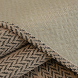 Housse canapé Beige Taupe - Housse de Canapé Antidérapante en Tissu Herringbone La Maison des Housses