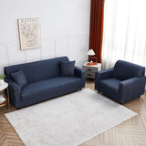 Housse fauteuil Bleu Classy - Housse de Fauteuil Extensible La Maison des Housses