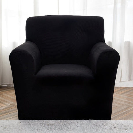 Housse fauteuil Noir - Housse de Fauteuil Imperméable La Maison des Housses