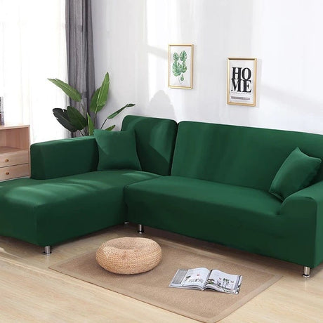 Housse canapé Forest Green - Housses Extensibles de Fauteuil et Canapé La Maison des Housses