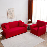 Housse canapé Rouge - Housses Extensibles de Fauteuil et Canapé La Maison des Housses