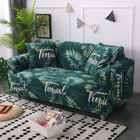 Housse canapé Tropical - Housses Extensibles de Fauteuil et Canapé La Maison des Housses