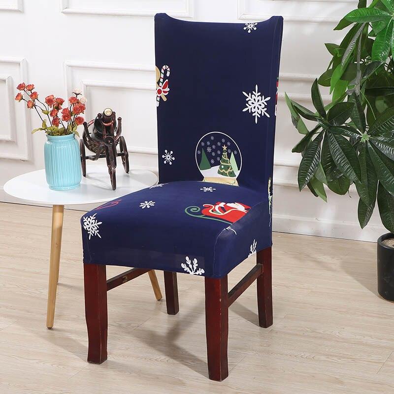 Housse chaise Christmas sled - Housses Extensibles de chaise La Maison des Housses