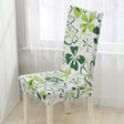 Housse chaise Green Clover - Housses Extensibles de chaise La Maison des Housses