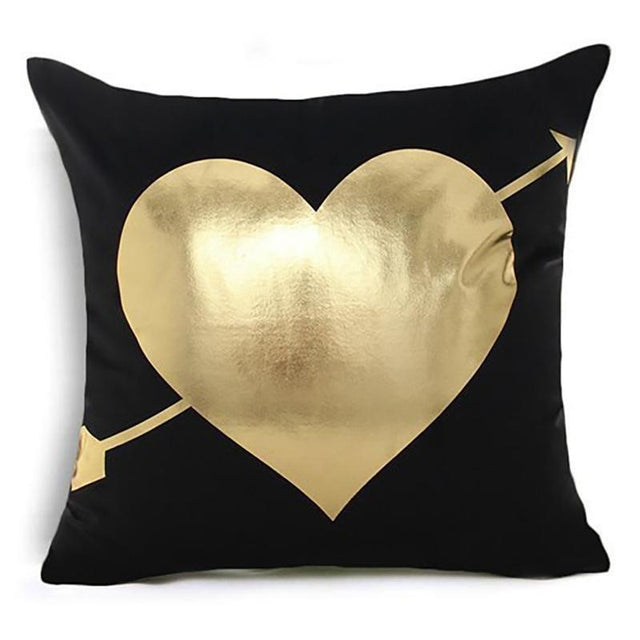 Housse coussin Heart Arrow - 1 pièce - Housses extensibles de coussin 45 CM X 45 CM La Maison des Housses